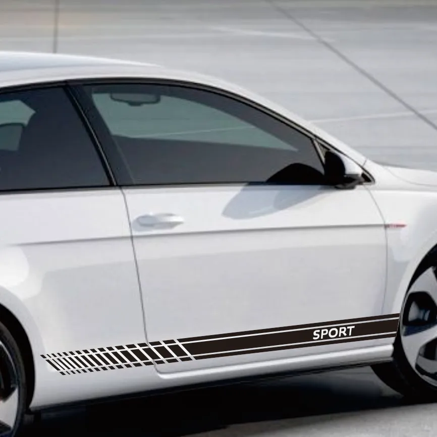 For Volkswagen GOLF 4 5 6 7 Car Door Side Stickers Racing Sport Stripes Styling Vinyl Film Decor Decals Auto Tuning Accessories
For Volkswagen GOLF 4 5 6 7 Car Door Side Stickers Racing Sport Stripes Styling Vinyl Film Decor Decals Auto Tuning Accessories