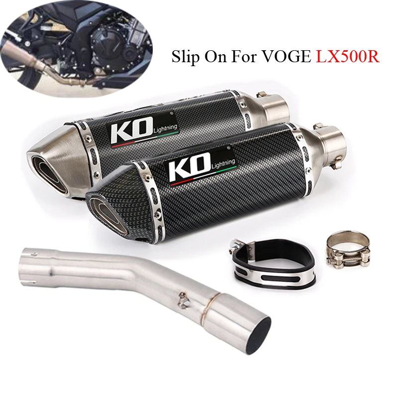 Slip On For Voge LX500R All Years Motorcycle Exhaust System Middle Connection Link Pipe Muffler Escape Modified Stainless Steel
Slip On For Voge LX500R All Years Motorcycle Exhaust System Middle Connection Link Pipe Muffler Escape Modified Stainless Steel