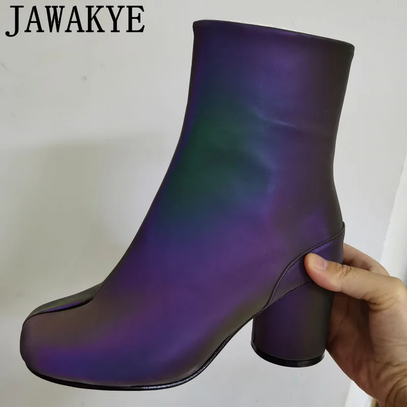 Split Toe Mid-calf Boots Designer Shoes Spring 2022 Genuine Leather Round Heels Woman Botas New Party High Heel Shoes For Women
Split Toe Mid-calf Boots Designer Shoes Spring 2022 Genuine Leather Round Heels Woman Botas New Party High Heel Shoes For Women