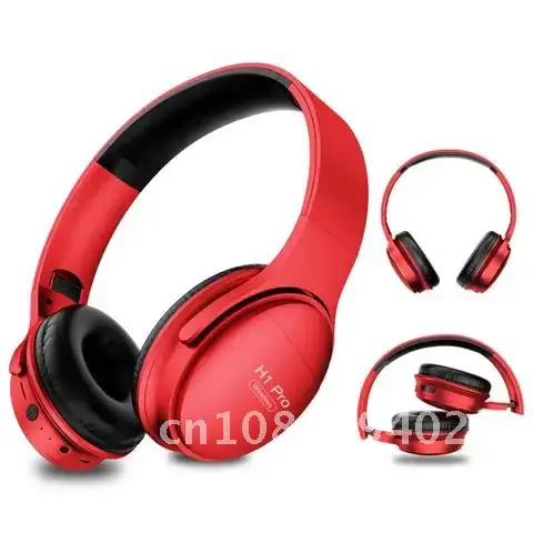 Wireless Over-Ear Headphones HiFi Stereo Headset Foldable Earphone Support Memory Card PTM H1 Pro-Compatible
Wireless Over-Ear Headphones HiFi Stereo Headset Foldable Earphone Support Memory Card PTM H1 Pro-Compatible