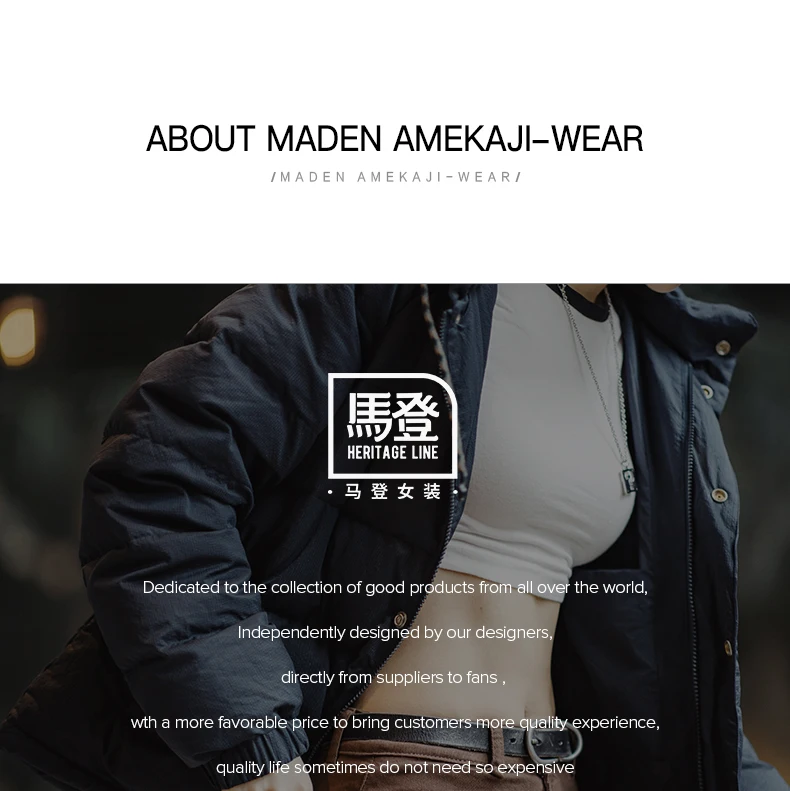 Maden Women's Winter Thickened Down Jacket 90 White Duck Down Navy Blue Hooded Jacket High Density Fabric Bubble Grid Warm Top Maden Women's Winter Thickened Down Jacket 90 White Duck Down Navy Blue Hooded Jacket High Density Fabric Bubble Grid Warm Top