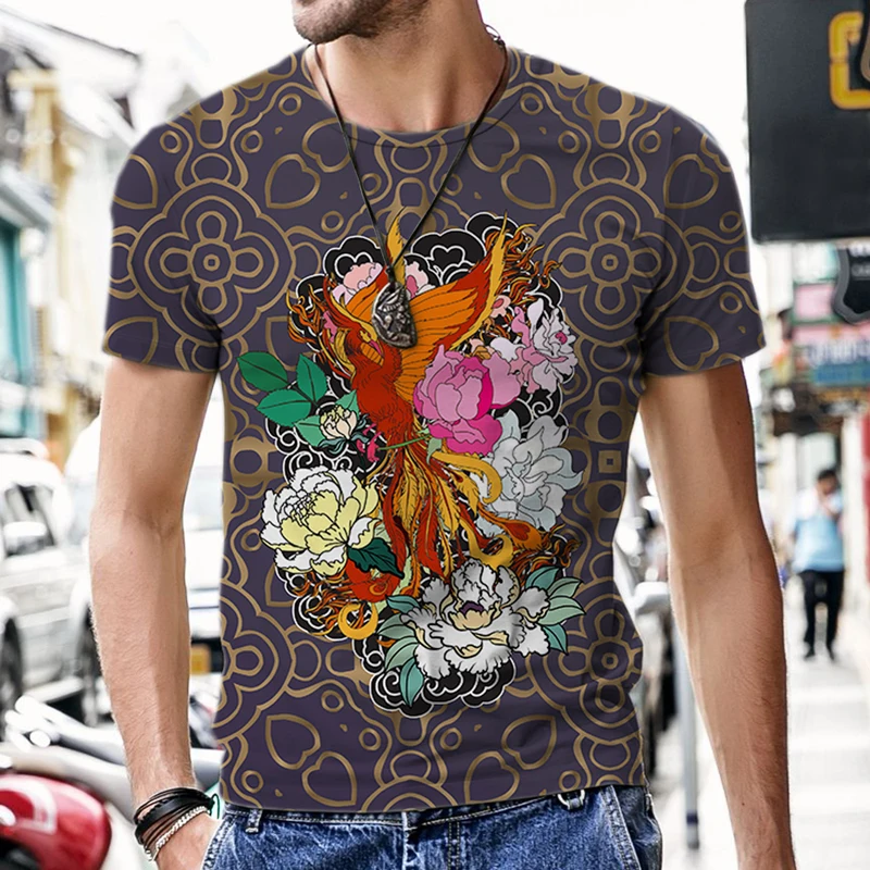 2022 Summer Fashion 3D Printed Abstract dragon totem Male/Female 3D Style T-shirt Street Personality Trend Loose Oversize Tops
2022 Summer Fashion 3D Printed Abstract dragon totem Male/Female 3D Style T-shirt Street Personality Trend Loose Oversize Tops
