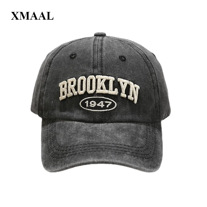 

2022 New York Washed Cotton Cap For Men Women Gorras Snapback Caps Baseball Caps Sun protection Casquette Dad Hat Visor Cap