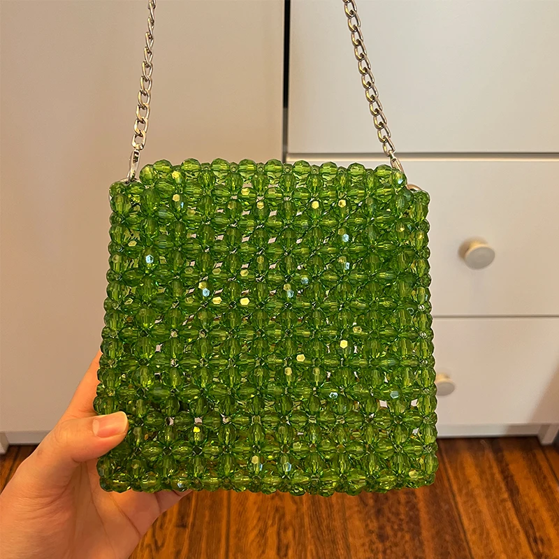 Green Beaded Own Design Tote Bags for Women Customized Color Fashion Handbags for 2023 Chain Handle Clutch Evening Party Bag
Green Beaded Own Design Tote Bags for Women Customized Color Fashion Handbags for 2023 Chain Handle Clutch Evening Party Bag