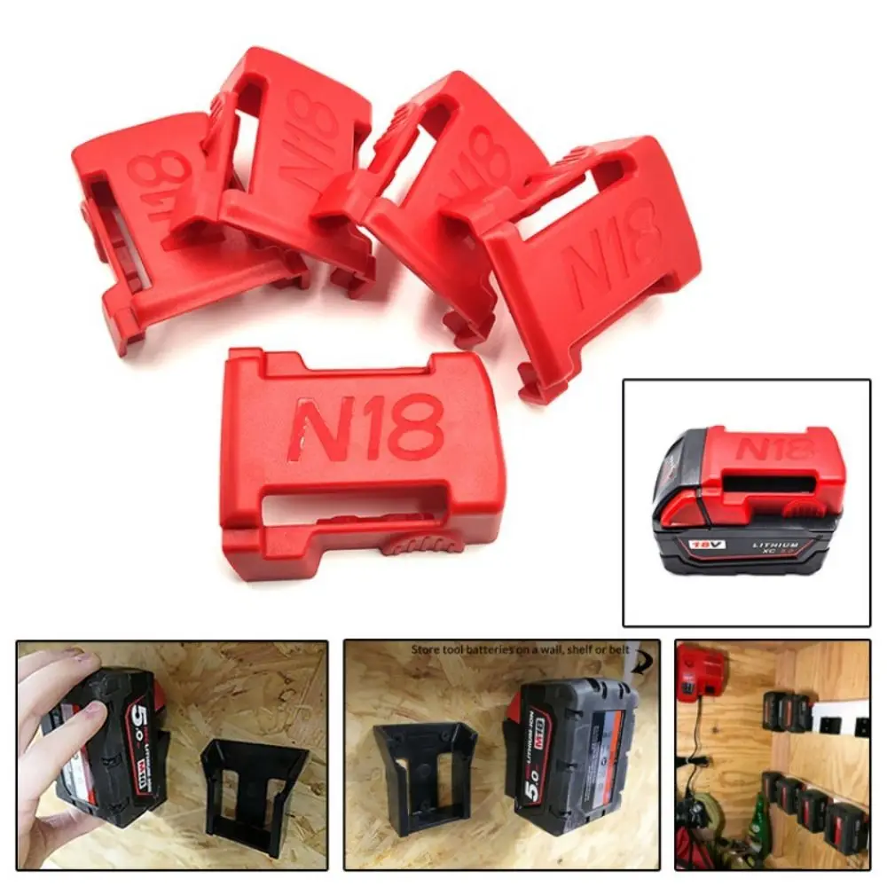 Dock Clip for Milwaukee Battery Fit for M18 Mount Dock Holder Battery Holder Mount Holder Cover Belt Suspension Buckle
Dock Clip for Milwaukee Battery Fit for M18 Mount Dock Holder Battery Holder Mount Holder Cover Belt Suspension Buckle