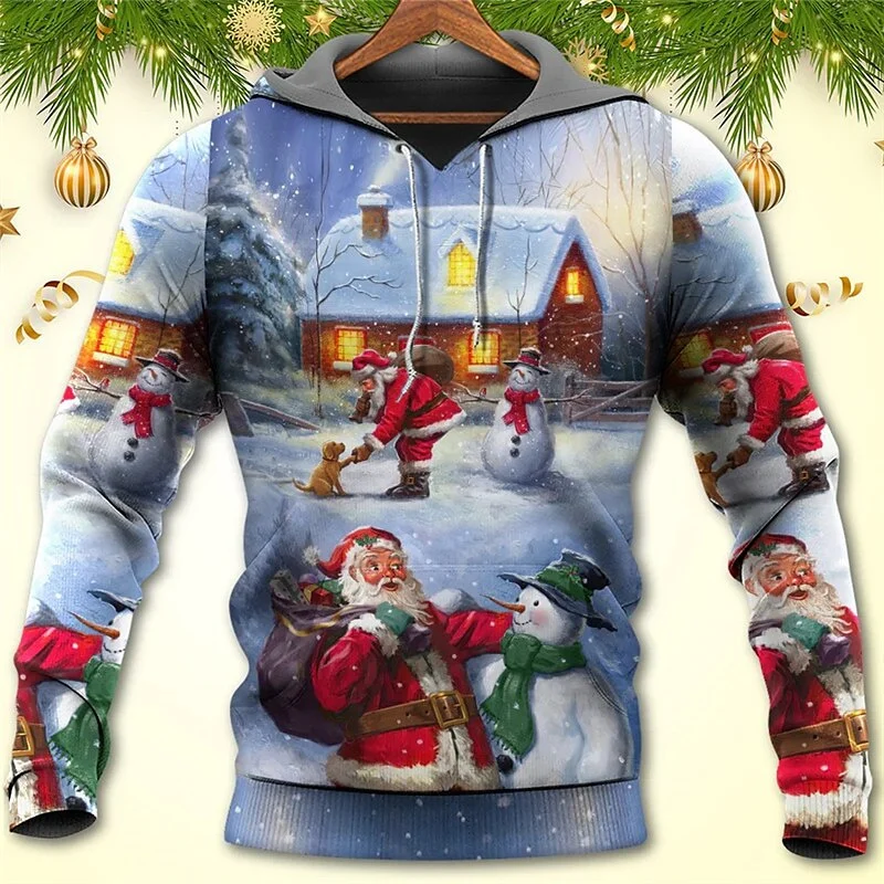 Christmas Gift Snowman Graphic Hoodies For Men 3D Funny Xmas Frog Printing Hooded Hoody Women Cute Y2k Winter Clothing Pullovers
Christmas Gift Snowman Graphic Hoodies For Men 3D Funny Xmas Frog Printing Hooded Hoody Women Cute Y2k Winter Clothing Pullovers
