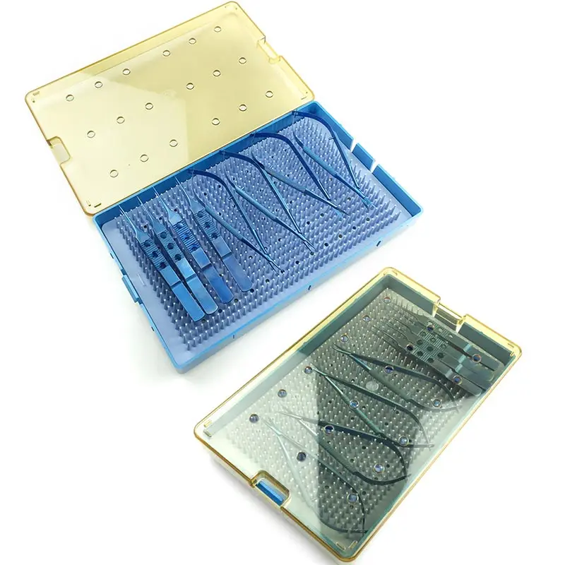 8pcs/set Needle Holder Eye Forceps Titanium Alloy Eye Ophthalmic Set Ophthalmic Instrument
8pcs/set Needle Holder Eye Forceps Titanium Alloy Eye Ophthalmic Set Ophthalmic Instrument