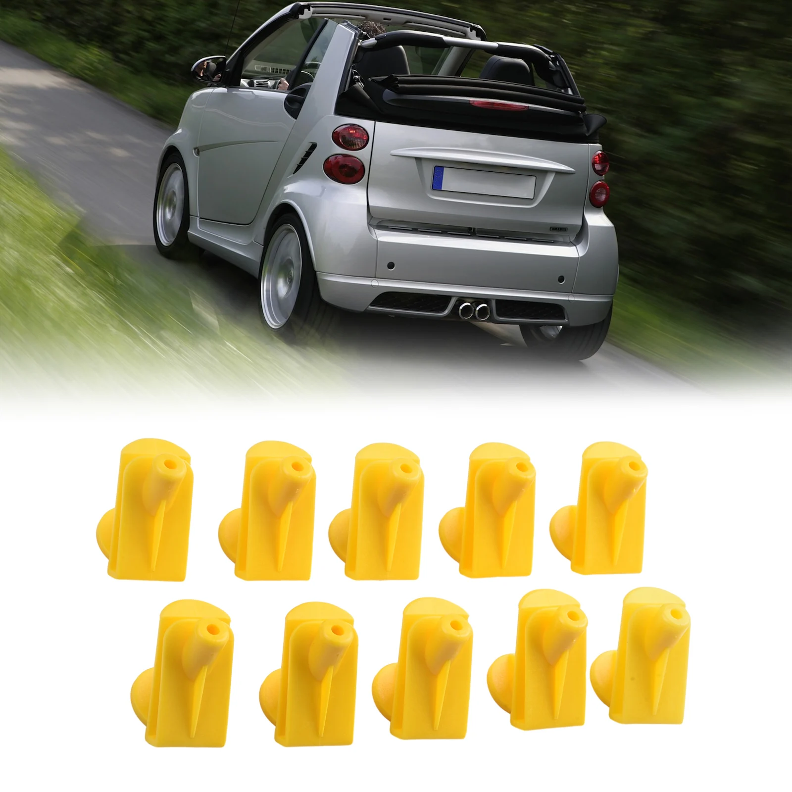 Durable FOR Mercedes-Benz Smart Underbody Fastening Cladding Clips 450 451 Floor Guard K331 Parts Replacement 10pcs
Durable FOR Mercedes-Benz Smart Underbody Fastening Cladding Clips 450 451 Floor Guard K331 Parts Replacement 10pcs
