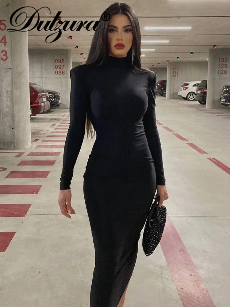 Dulzura Autumn Sexy Y2K Clothes Long Sleeve Bodycon Midi Dresses For Women 2023 Club Party Streetwear Elegant Solid Outfits
Dulzura Autumn Sexy Y2K Clothes Long Sleeve Bodycon Midi Dresses For Women 2023 Club Party Streetwear Elegant Solid Outfits