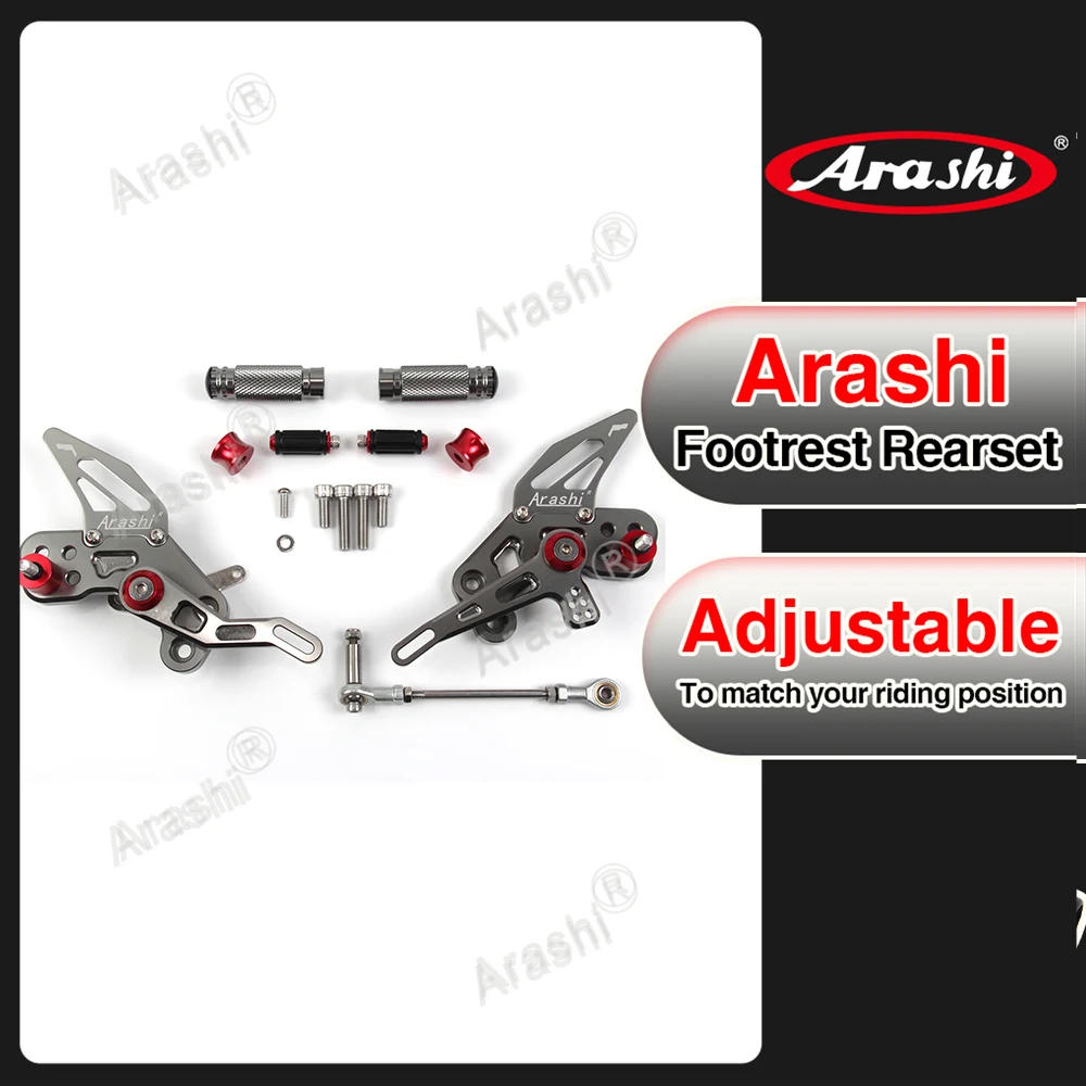 Arashi Z-125 Pro 2016-2023 Motorcycle CNC Adjustable Rear Set Rearsets Footrest FootPegs For KAWASAKI Z125 2017 2018 2019 2020
Arashi Z-125 Pro 2016-2023 Motorcycle CNC Adjustable Rear Set Rearsets Footrest FootPegs For KAWASAKI Z125 2017 2018 2019 2020