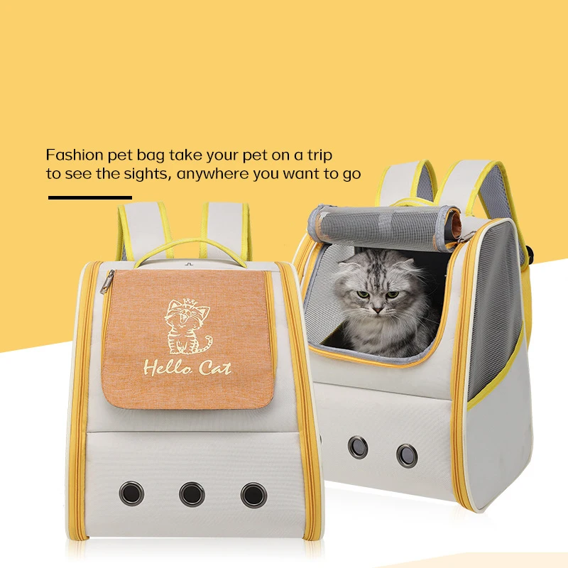 Pet Cat Carrier Backpack Breathable Portable Travel Backpack Tulle Oxford Fabric Handbag Breathable Security Pet Travel Bag
Pet Cat Carrier Backpack Breathable Portable Travel Backpack Tulle Oxford Fabric Handbag Breathable Security Pet Travel Bag