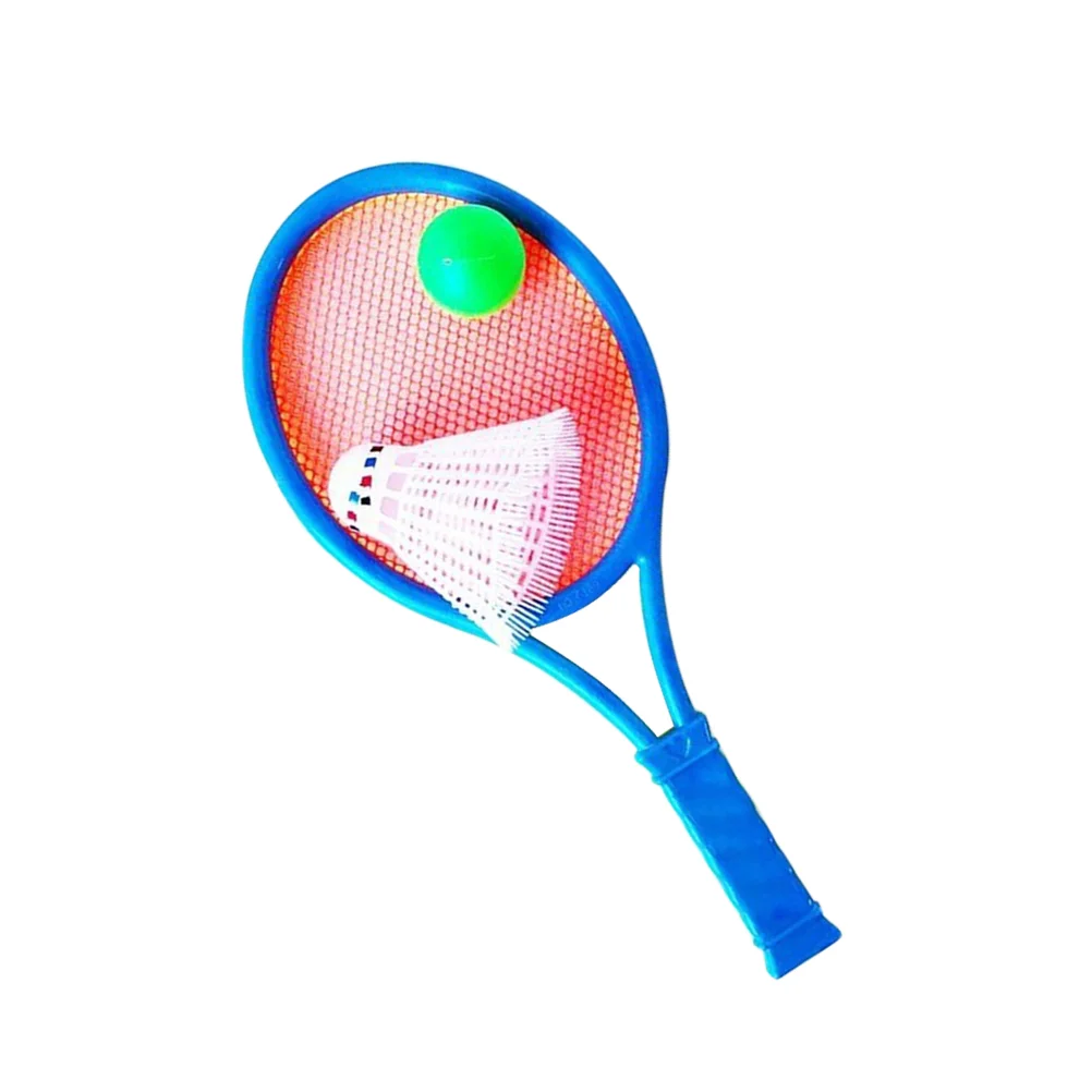 

Badminton Tennis Rackets Balls Set Parent- Child Interactive Games Outdoor Sports Toys for Children Kids ( ) Men Self