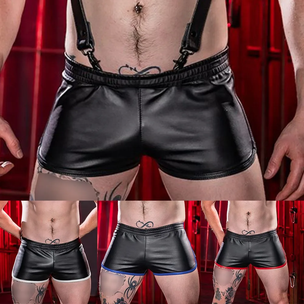 Mens Faux Leather Gym Sports Shorts Retro Gay Adult Boxer Fetish Underwear Sexy Underpants Sissy Erotic Costumes Clubwear
Mens Faux Leather Gym Sports Shorts Retro Gay Adult Boxer Fetish Underwear Sexy Underpants Sissy Erotic Costumes Clubwear
