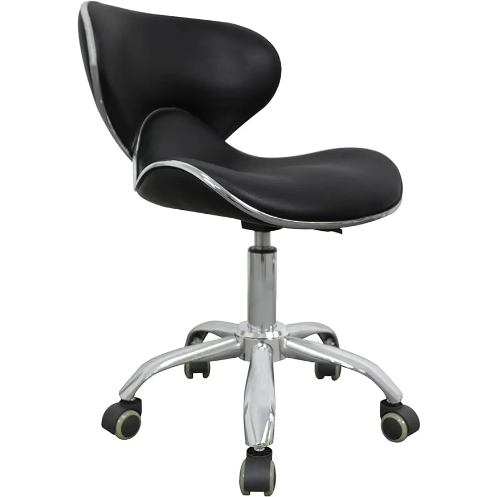 

Pedicure Chair Esthetician Rolling Swivel Stool for Massage Spa Profesional Nail Tech Manicure Technician Facial Salon Chairs