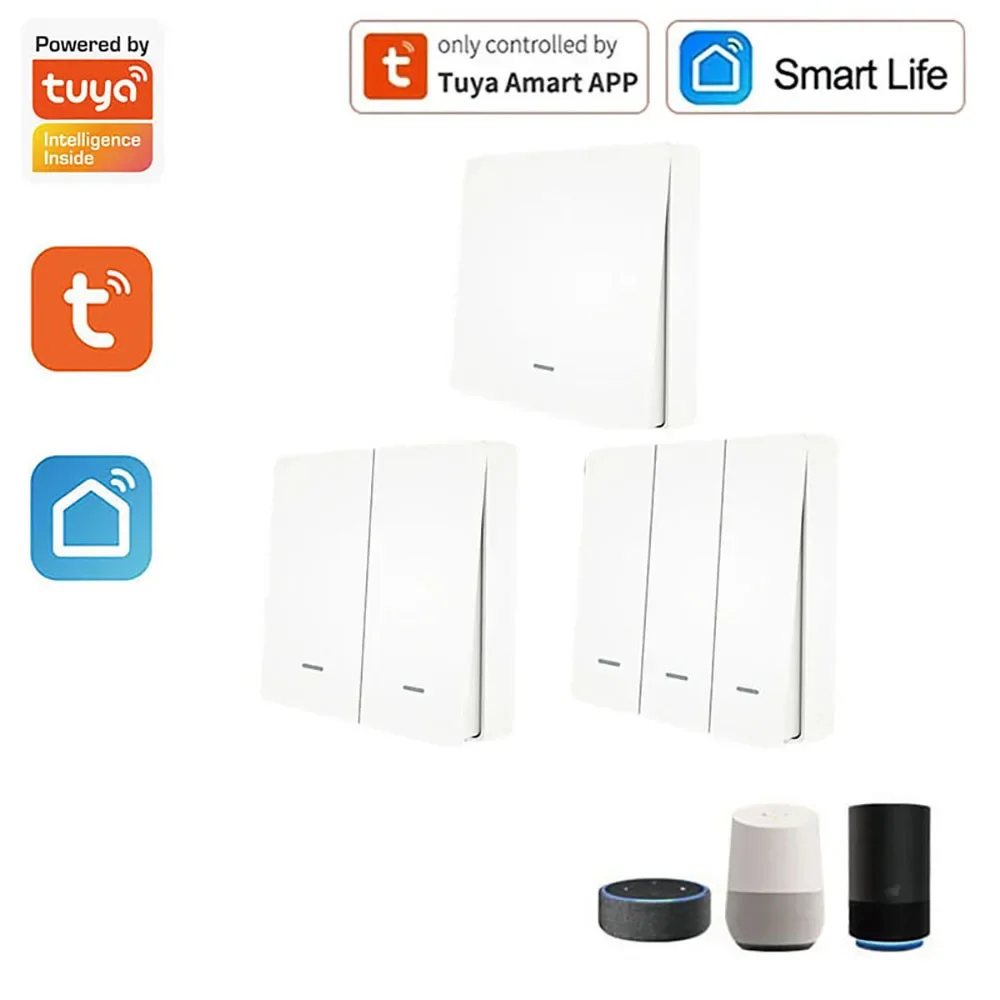 Tuya ZigBee 3.0 Wireless Free Sticker Smart Scene Switch Wall Scene Switch Button Battery Powered Transmitter Alexa
Tuya ZigBee 3.0 Wireless Free Sticker Smart Scene Switch Wall Scene Switch Button Battery Powered Transmitter Alexa