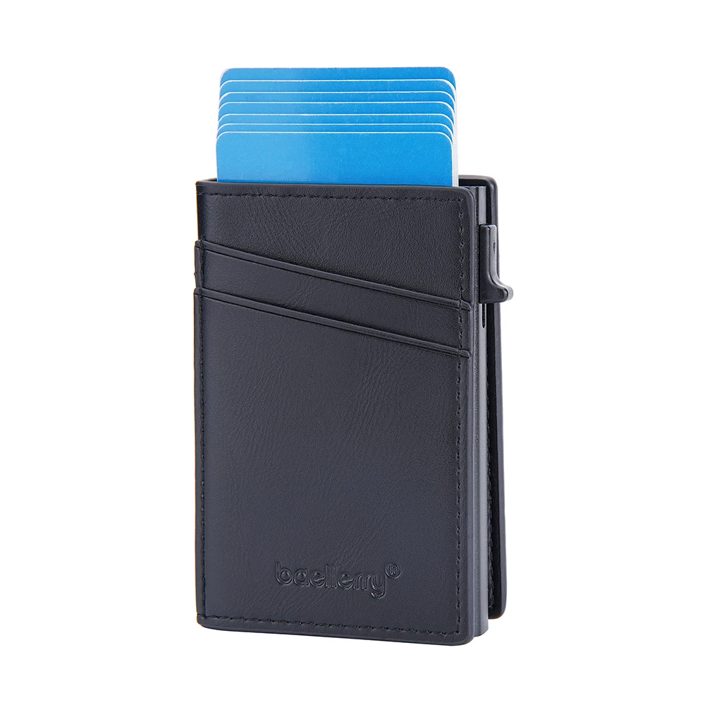 Solid Business Wallet Men Women ID Holder Credential RFID Card Anti-Magnetic Business Leather Multi-Card Bit Metal Aluminum Box
Solid Business Wallet Men Women ID Holder Credential RFID Card Anti-Magnetic Business Leather Multi-Card Bit Metal Aluminum Box