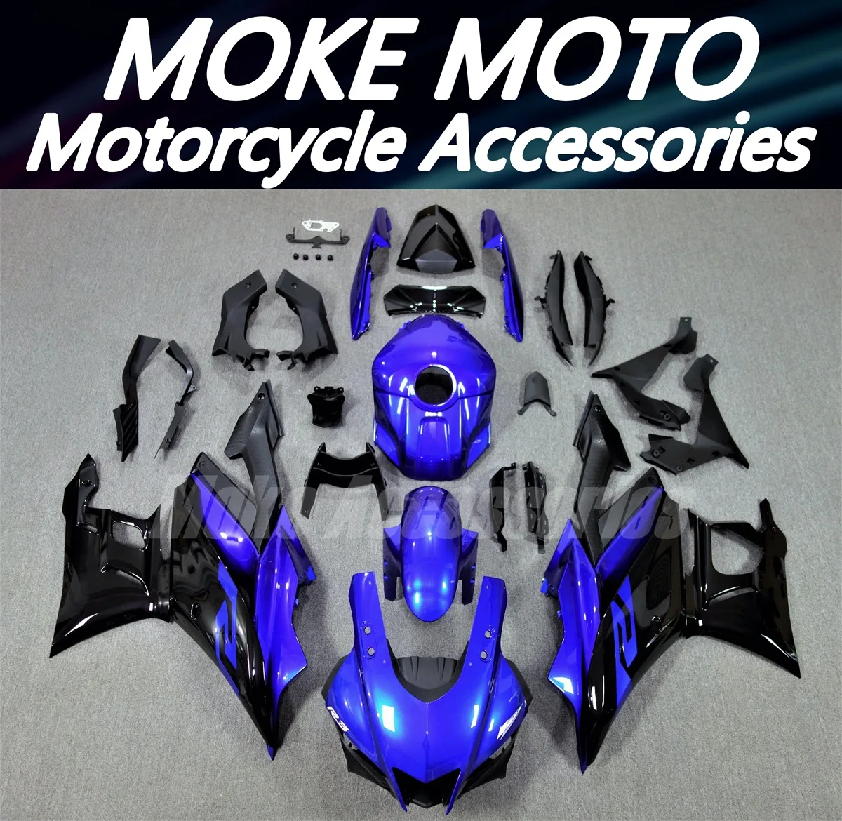 

Motorcycle Fairings Kit Fit For YZF R25 R3 2019 2020 2021 2022 2023 Bodywork set High quality ABS injection Black Blue