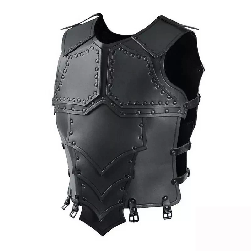 

Medieval Viking Leather Body Armor Cuirass Knight Warrior Gladiator Cosplay Costume Dragon Vest Larp Outfit Breastplate For Men