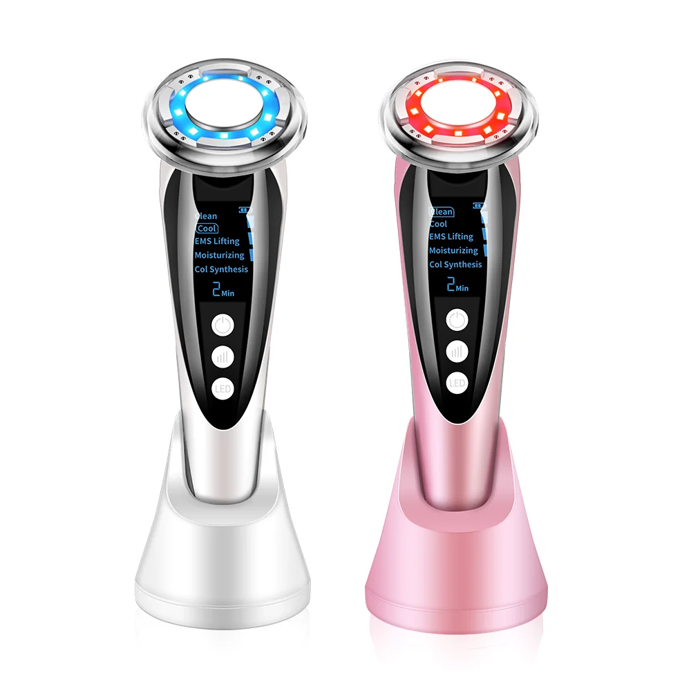 EMS Mircrocurrent Face Lift Machine Face Beauty Pore Minimizer Hot and Cold Machine Cosmetic Equipment Skin Care Instrument 
EMS Mircrocurrent Face Lift Machine Face Beauty Pore Minimizer Hot and Cold Machine Cosmetic Equipment Skin Care Instrument