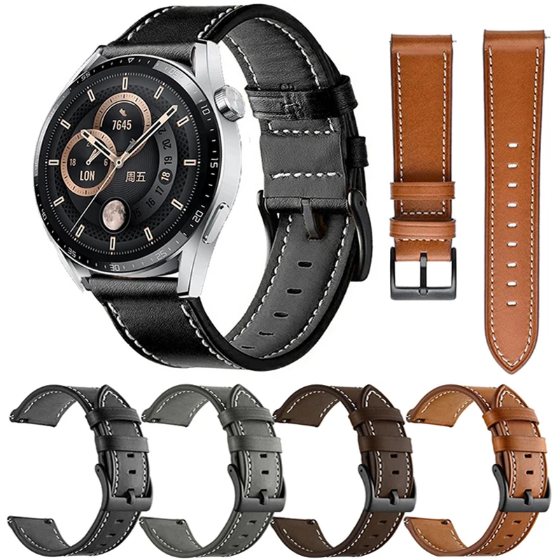 20 22mm Smart Watch Band Straps For Huawei Watch GT3 GT 3 42 46mm Wristbands GT 2 GT2 Pro Watchband Bracelet Leather Belt Correa
20 22mm Smart Watch Band Straps For Huawei Watch GT3 GT 3 42 46mm Wristbands GT 2 GT2 Pro Watchband Bracelet Leather Belt Correa