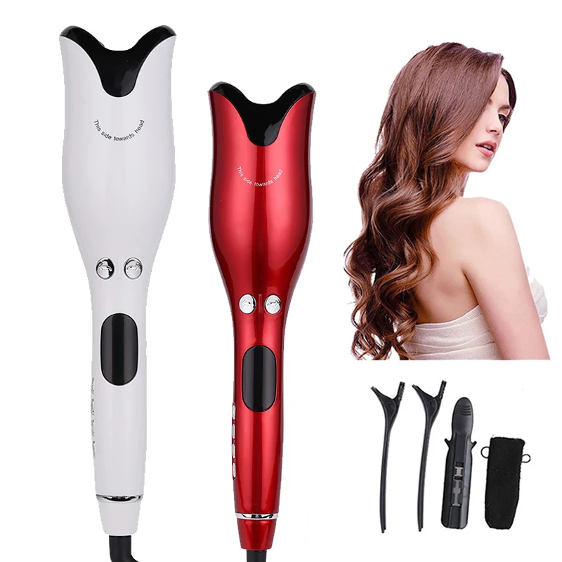 

Automatically Hair Curler Automatic Looper Roll Wave Ferro Wavy Crimping Curl Tool Ringlet Loop Roller Electric Curly Waver Iron