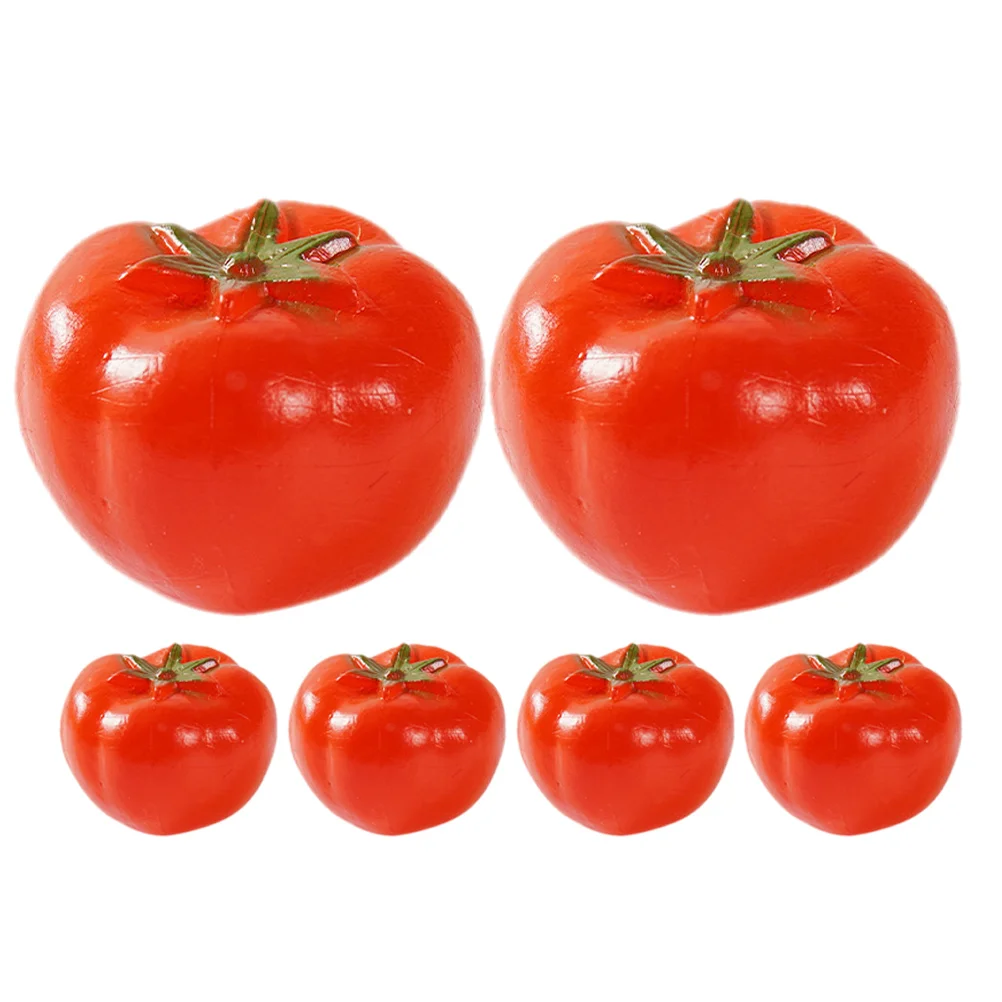 6pcs Lifelike Tomato Adornments False Tomato Props Artificial Mini Tomatoes Desktop Decors
6pcs Lifelike Tomato Adornments False Tomato Props Artificial Mini Tomatoes Desktop Decors