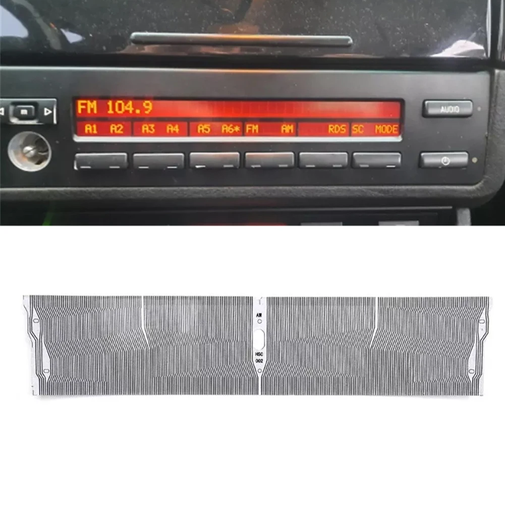 FOR BMW RADIO LCD DISPLAY REPAIR RIBBON CABLE FOR SERIES 5, 7 & E53 E38 E39 1PC Silver Car Acesssories
FOR BMW RADIO LCD DISPLAY REPAIR RIBBON CABLE FOR SERIES 5, 7 & E53 E38 E39 1PC Silver Car Acesssories