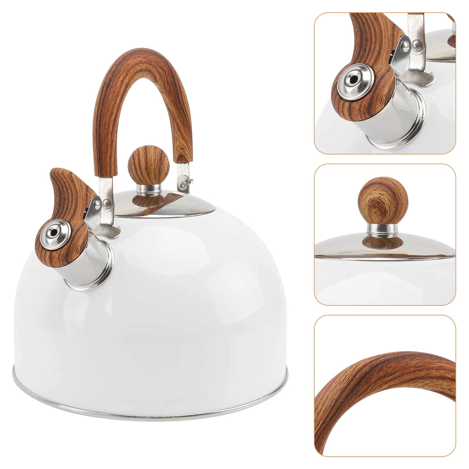Indoor Chirping Kettle Make Tea Coffee Filter White Stove Stainless Steel Home Water
Indoor Chirping Kettle Make Tea Coffee Filter White Stove Stainless Steel Home Water