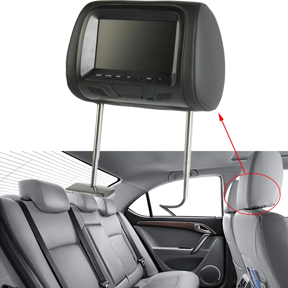 Universal 7 Inch Car Headrest Display Screen Car Backrest Multimedia Player MP5 Auto Display LED Screen Panel Car Monitors
Universal 7 Inch Car Headrest Display Screen Car Backrest Multimedia Player MP5 Auto Display LED Screen Panel Car Monitors