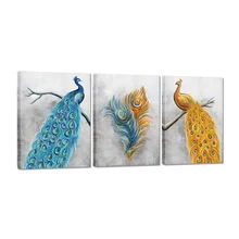 3 Pieces Blue Yellow Peacocks Posters Room Decor Abstract Birds Print Canvas Art Modern Style Picture Living Room Wall Art
3 Pieces Blue Yellow Peacocks Posters Room Decor Abstract Birds Print Canvas Art Modern Style Picture Living Room Wall Art