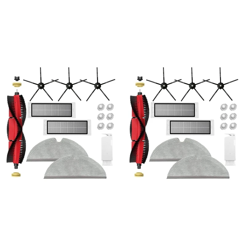 2 комплекта аксессуаров для пылесоса Xiaomi Roborock S5 Max S6 Max S6 Pure S6 Maxv S50 S51 S55 S60 S65 S5 S6
2 комплекта аксессуаров для пылесоса Xiaomi Roborock S5 Max S6 Max S6 Pure S6 Maxv S50 S51 S55 S60 S65 S5 S6