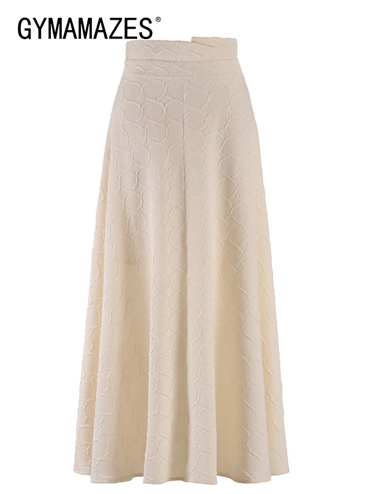 GYMAMAZES A Line Minimalist Skirts For Women High Waist Folds A Line Temperament Summer Skirt Female Fashion Style Clothing New
GYMAMAZES A Line Minimalist Skirts For Women High Waist Folds A Line Temperament Summer Skirt Female Fashion Style Clothing New