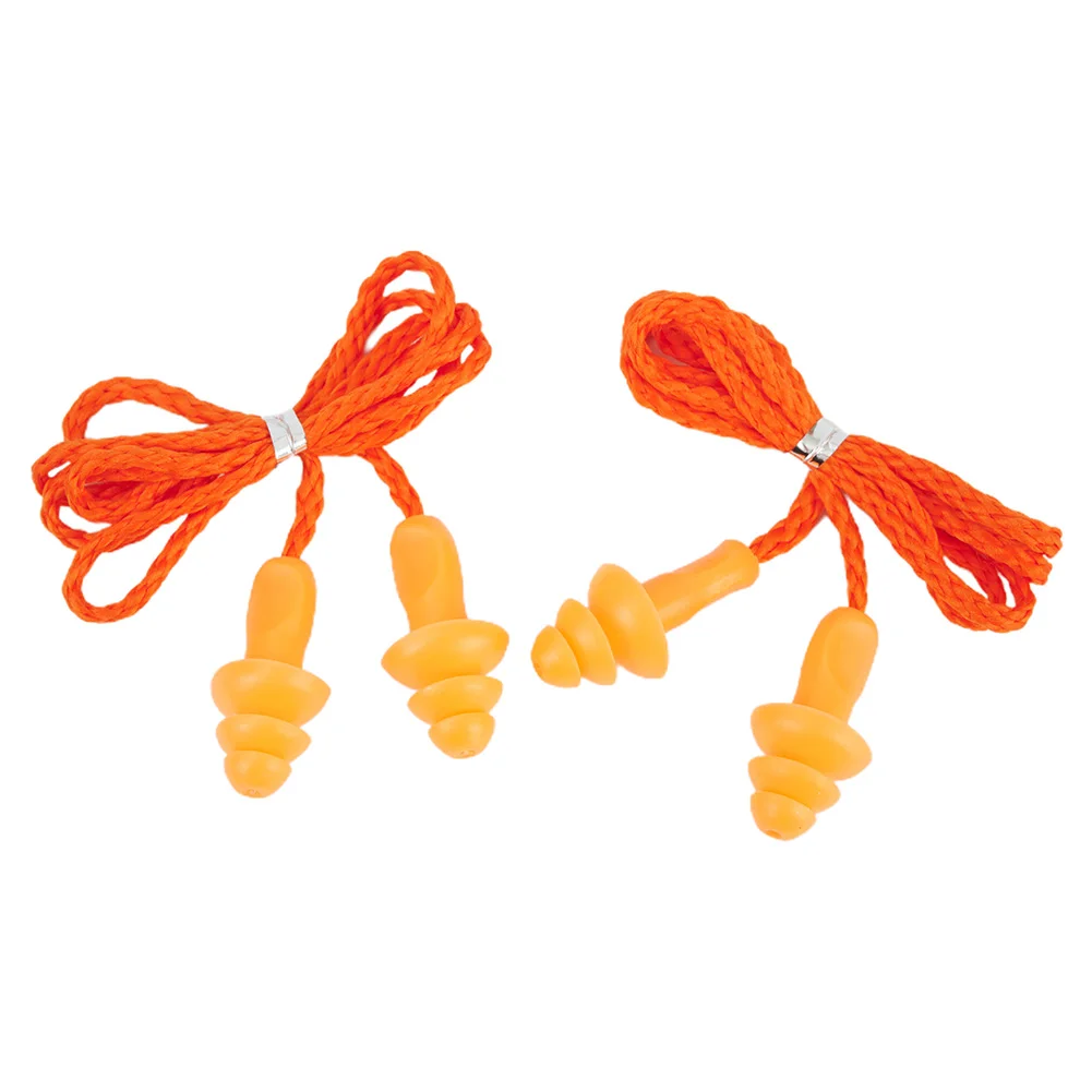 10Pcs Soft Silicone Corded Ear Plug Protector Reusable Hearing Protection Noise Reduction Safe Work Comfortable Earplugs Earmuff
10Pcs Soft Silicone Corded Ear Plug Protector Reusable Hearing Protection Noise Reduction Safe Work Comfortable Earplugs Earmuff