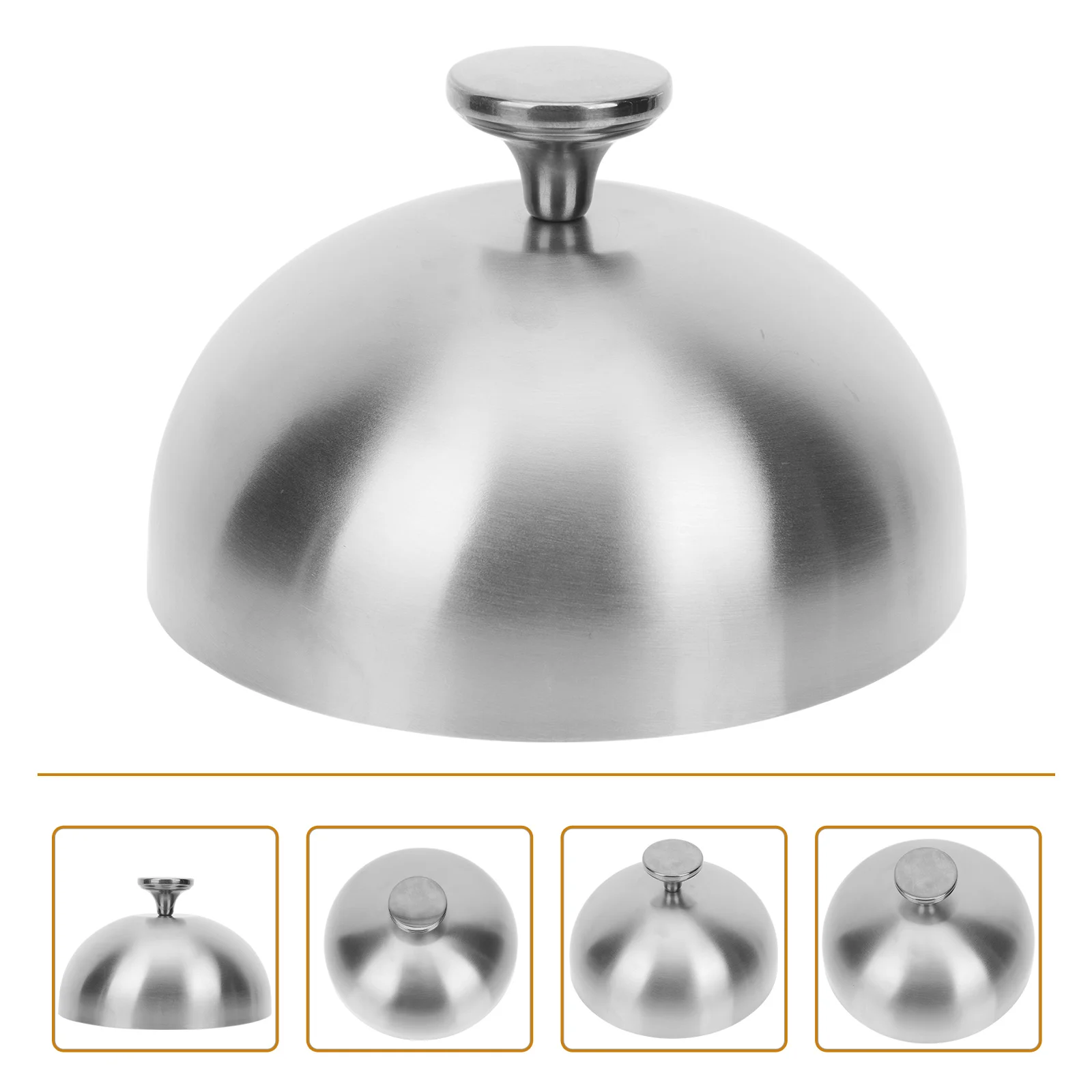Stainless Steel Steak Cover Food Protective Protector Prevention Flattop Grills Chobits Kitchen Gadgets Dome Accessory Burgers
Stainless Steel Steak Cover Food Protective Protector Prevention Flattop Grills Chobits Kitchen Gadgets Dome Accessory Burgers
