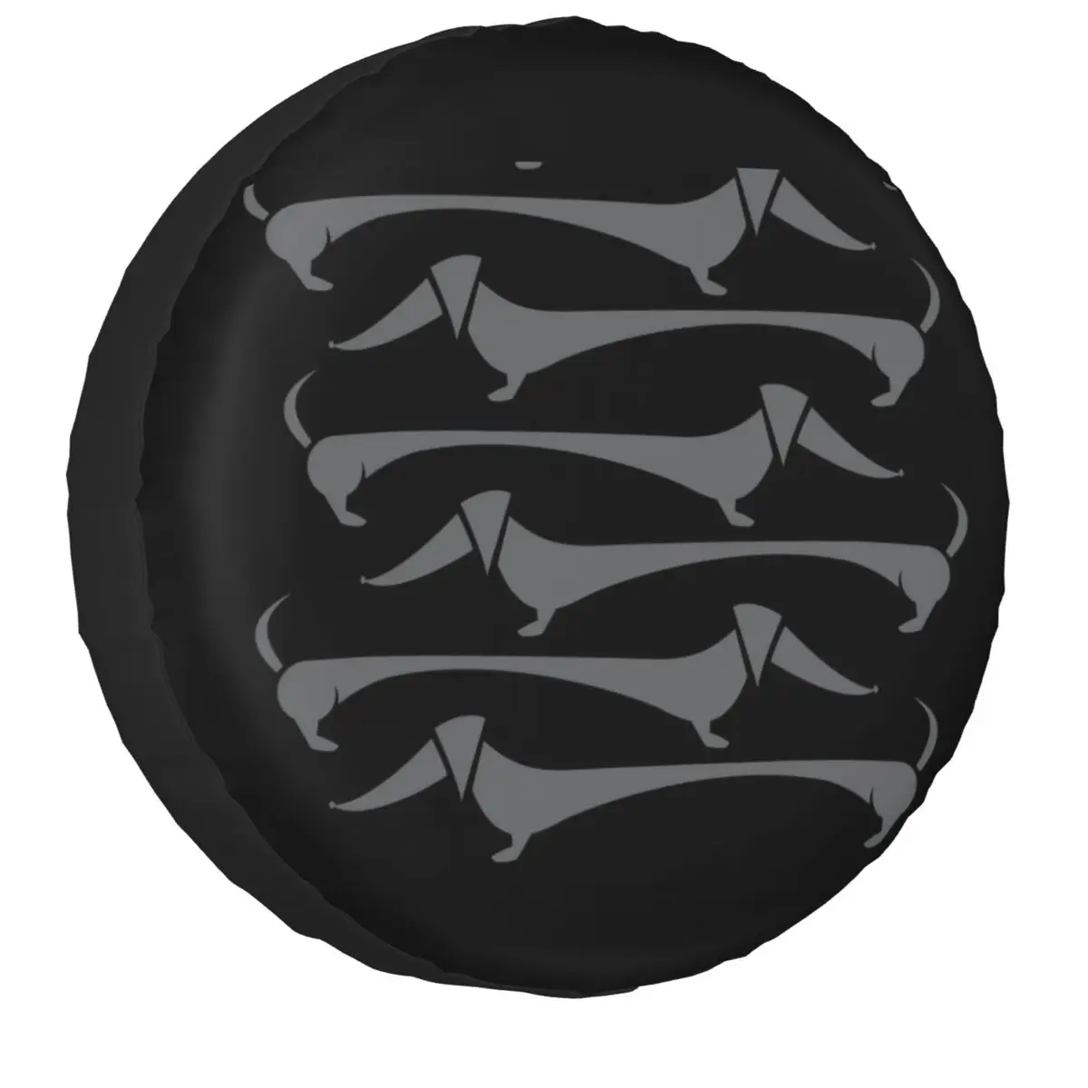 Dachshund Love Spare Tire Cover for Jeep Wiener Badger Sausage Dog SUV RV Car Wheel Protectors Accessories 14-17 Inch
Dachshund Love Spare Tire Cover for Jeep Wiener Badger Sausage Dog SUV RV Car Wheel Protectors Accessories 14-17 Inch