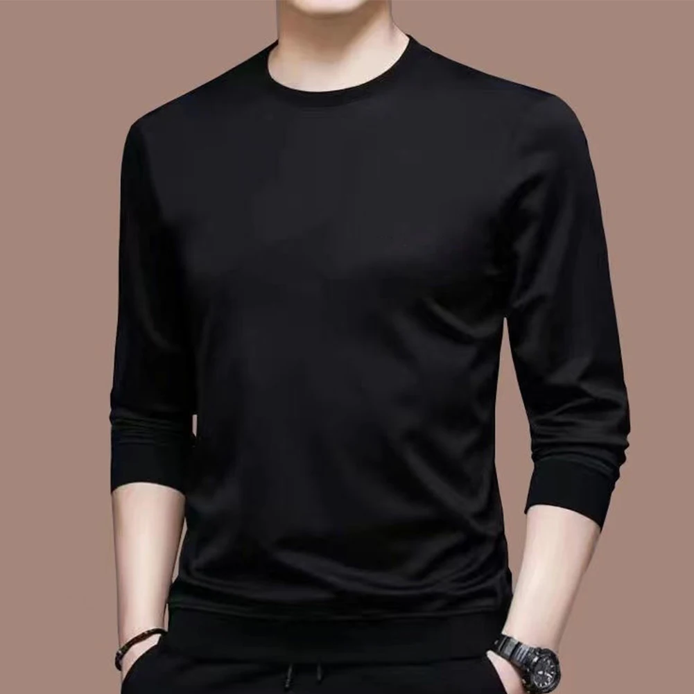 Men’s Casual Long Sleeve T-Shirt Undershirt Blouse Muscle Activewear Pullover Top Middle-aged Casual Solid Male Bottoming Shirts
Men’s Casual Long Sleeve T-Shirt Undershirt Blouse Muscle Activewear Pullover Top Middle-aged Casual Solid Male Bottoming Shirts