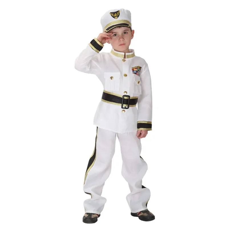 Traffic Police Costume Cosplay Police Costume Children Costumes for Boys Children Purim Carnival Fancy Dress Up Uniform
Traffic Police Costume Cosplay Police Costume Children Costumes for Boys Children Purim Carnival Fancy Dress Up Uniform