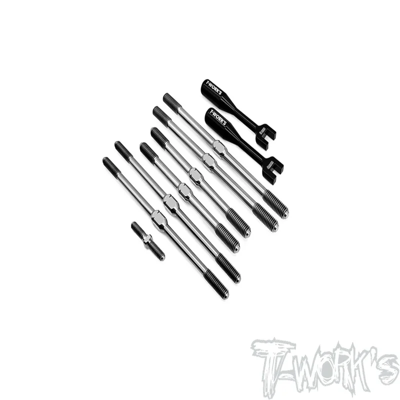 

Original T works TB-263 64 Titanium Turnbuckle Set ( For Xray XT8E 2022 )ssional Rc part