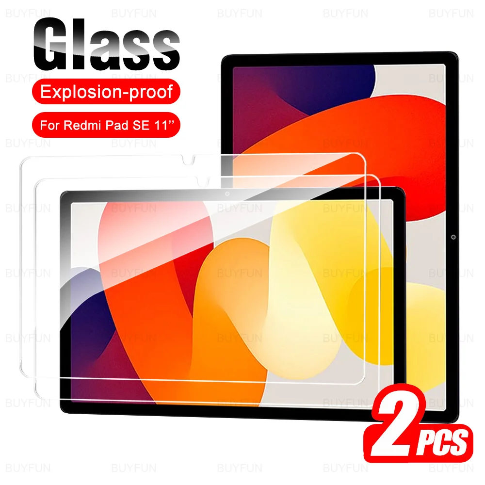 2Pcs Screen Protector For Xiaomi Redmi Pad 11'' Tempered Glass On for Redmi Pad SE 11 inch 2023 RedmiPadSE PadSE 9H Tablet Film
2Pcs Screen Protector For Xiaomi Redmi Pad 11'' Tempered Glass On for Redmi Pad SE 11 inch 2023 RedmiPadSE PadSE 9H Tablet Film