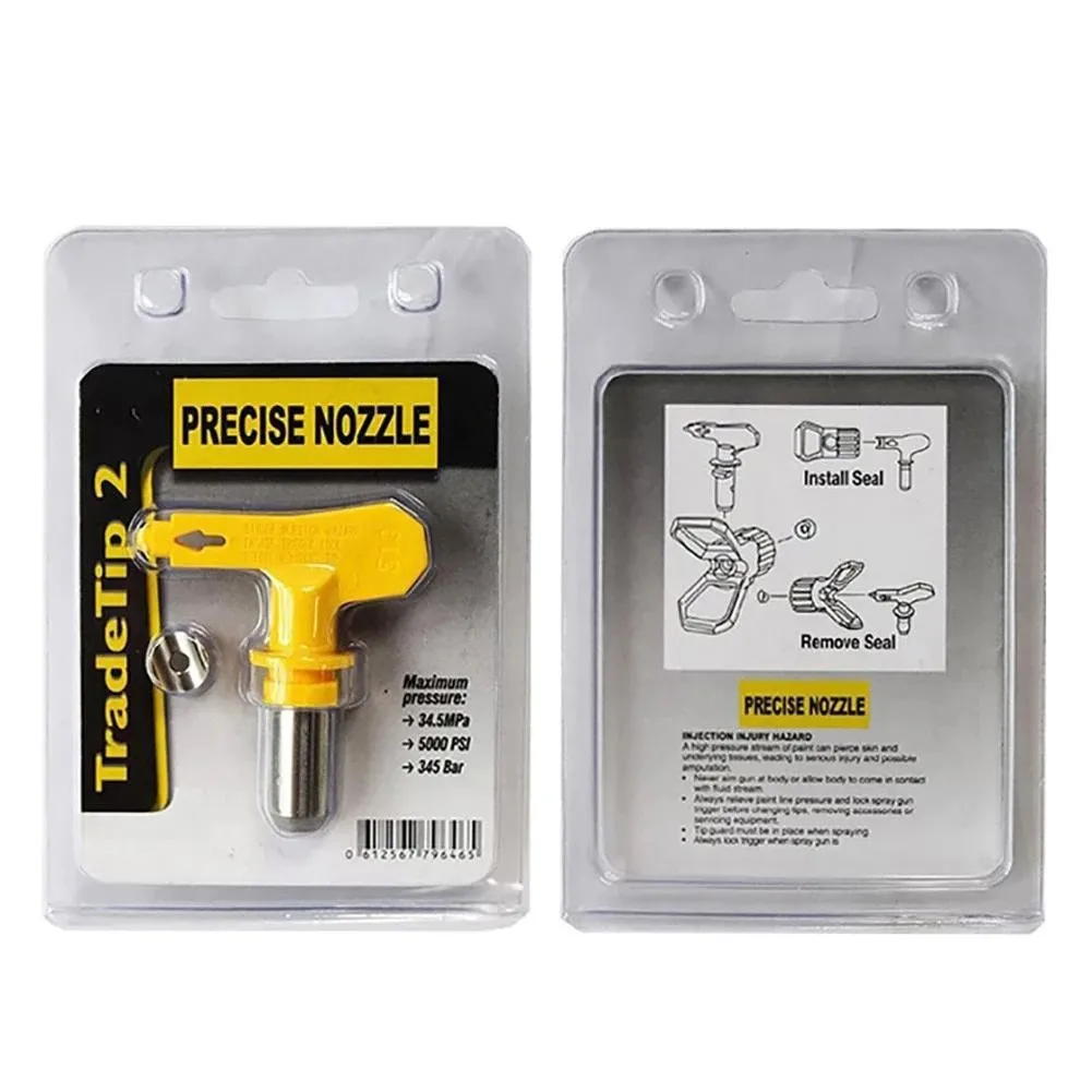 Tungsten Steel Spray Tip Yellow Sprayable Interior And Exterior Latex Paint 1 Pcs Commercial Buildings Spray Works
Tungsten Steel Spray Tip Yellow Sprayable Interior And Exterior Latex Paint 1 Pcs Commercial Buildings Spray Works