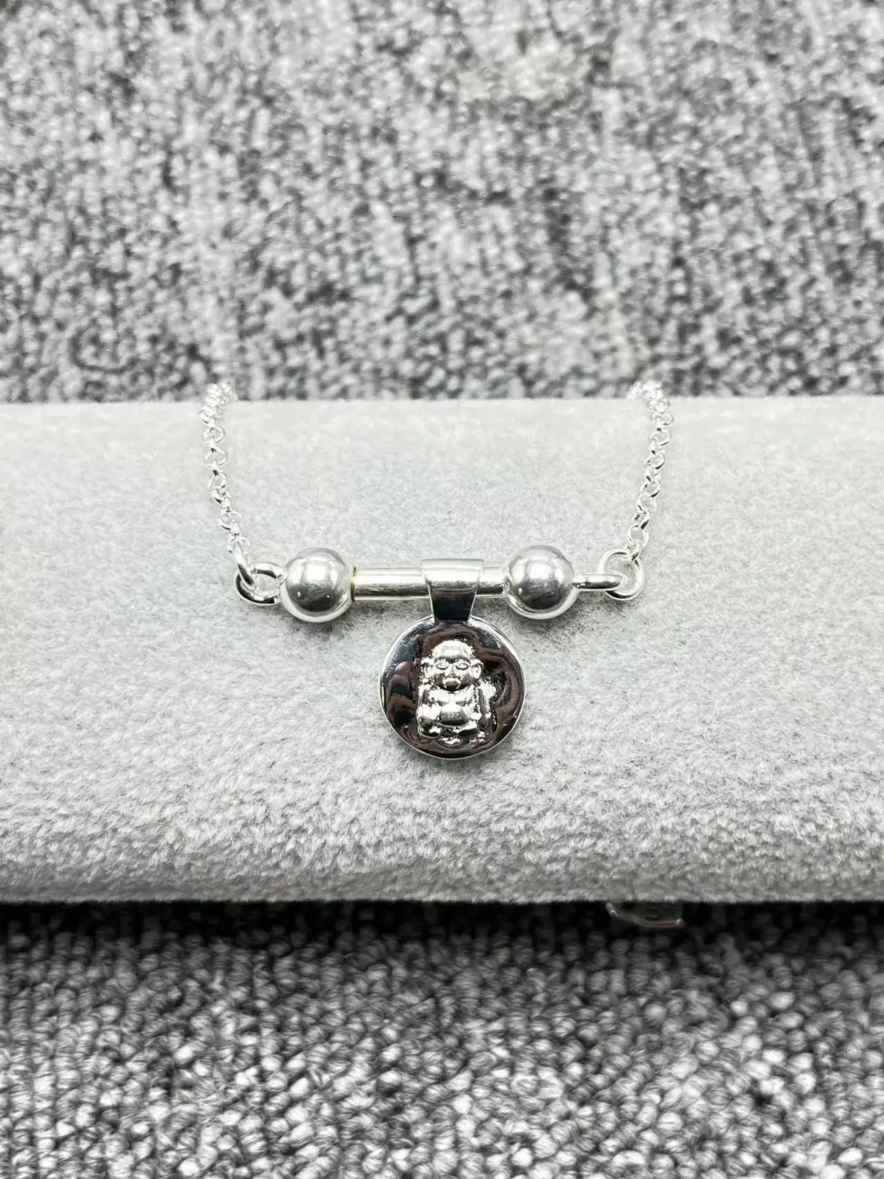 

2023 Fashionable UNOde50 Plating 925 DIY Pendant alphabet splicing necklace women's birthday romantic gift