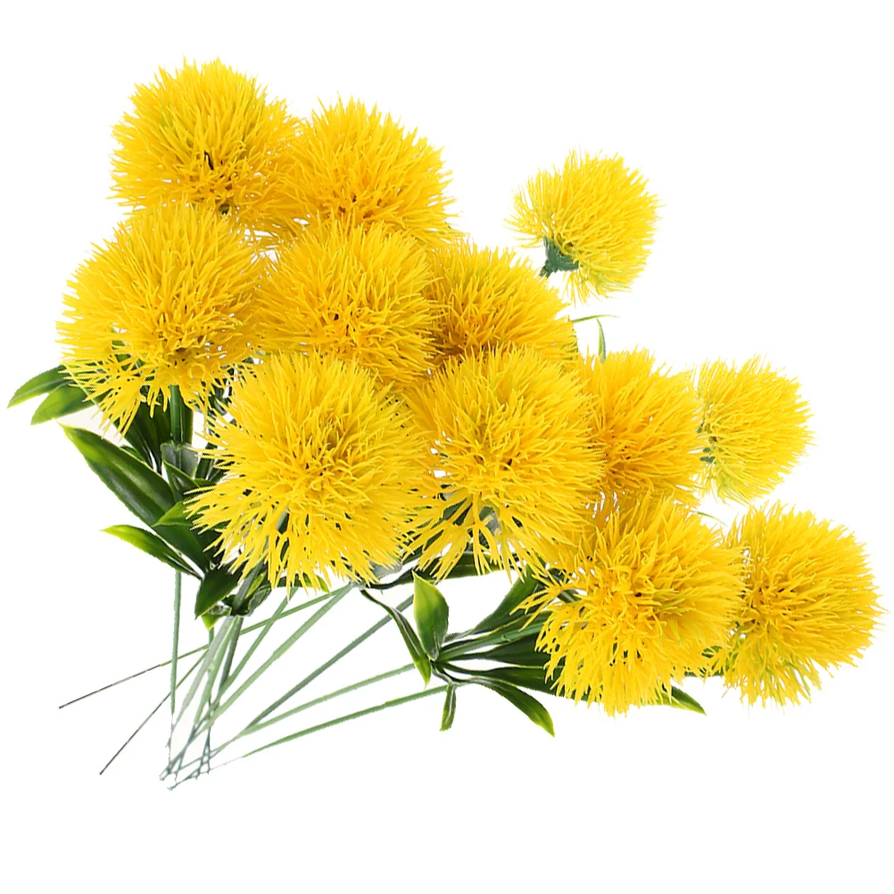 15Pcs Realistic Dandelion Artificial Dandelion Branches Artificial Flowers Decor Fake Dandelion Flowers 
15Pcs Realistic Dandelion Artificial Dandelion Branches Artificial Flowers Decor Fake Dandelion Flowers