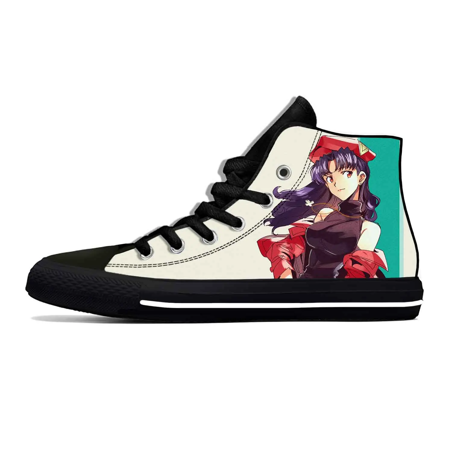 Hot Japanese Anime Cartoon Manga Katsuragi Misato Casual Shoes Breathable Men Women Sneakers High Top Lightweight Board Shoes
Hot Japanese Anime Cartoon Manga Katsuragi Misato Casual Shoes Breathable Men Women Sneakers High Top Lightweight Board Shoes