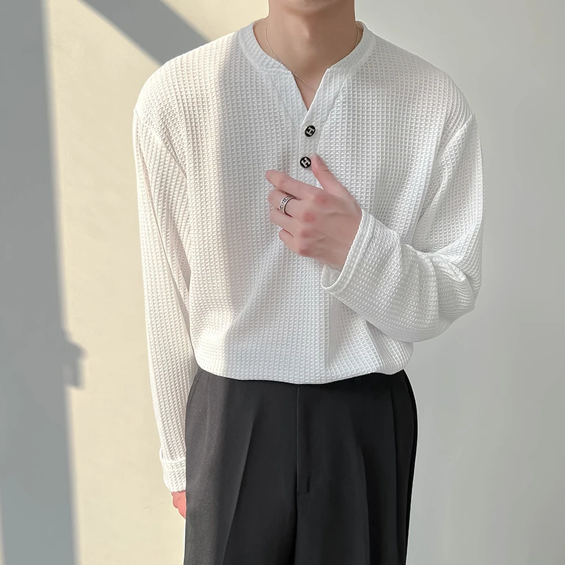 Men's Business Off Shoulder Bottomed Shirts Fashion Hoodies Long Sleeve Pullover White/black Loose Sweatshirts V-collar Coats
Men's Business Off Shoulder Bottomed Shirts Fashion Hoodies Long Sleeve Pullover White/black Loose Sweatshirts V-collar Coats