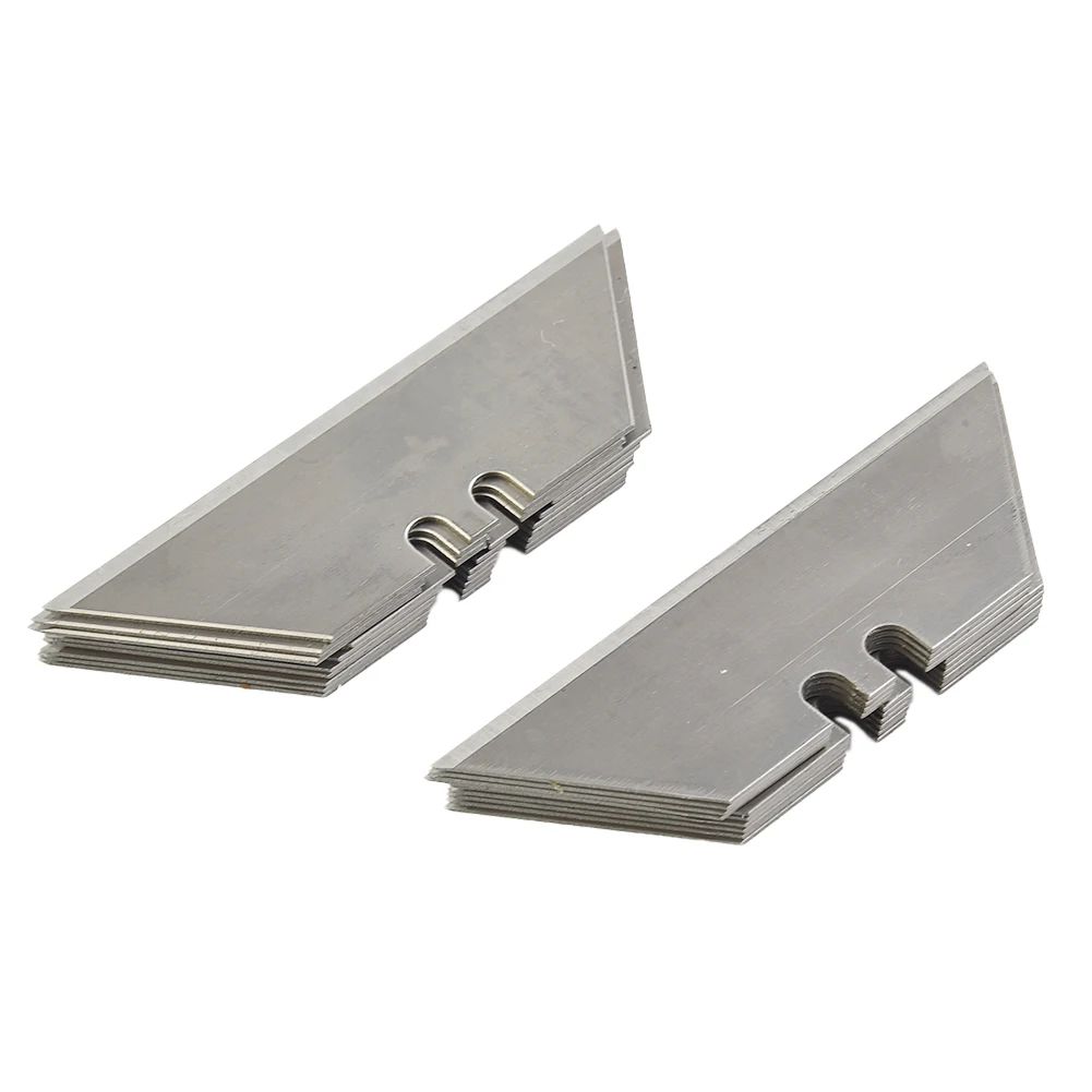 Hand Tools Trapezoidal Blade Multifunction Replacement Blade Silver 20Pcs/Set Art Craft Carbon Steel Cutter Tool
Hand Tools Trapezoidal Blade Multifunction Replacement Blade Silver 20Pcs/Set Art Craft Carbon Steel Cutter Tool