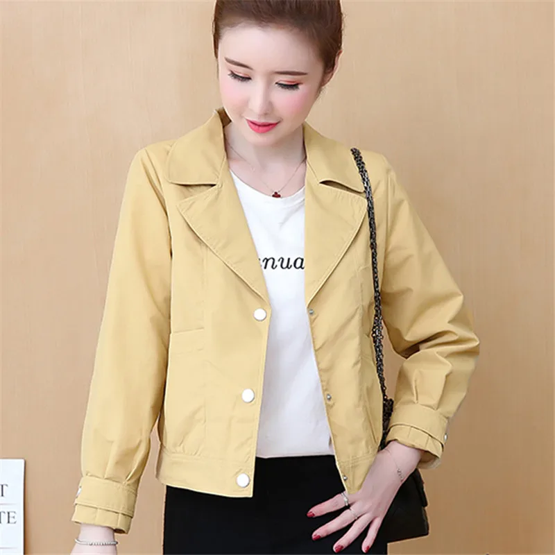 Casual Short Blazer Women Spring Autumn New Korean Single-Breasted Ladies Small Suit Jacket loose Outerwear Female Clothes G2108
Casual Short Blazer Women Spring Autumn New Korean Single-Breasted Ladies Small Suit Jacket loose Outerwear Female Clothes G2108
