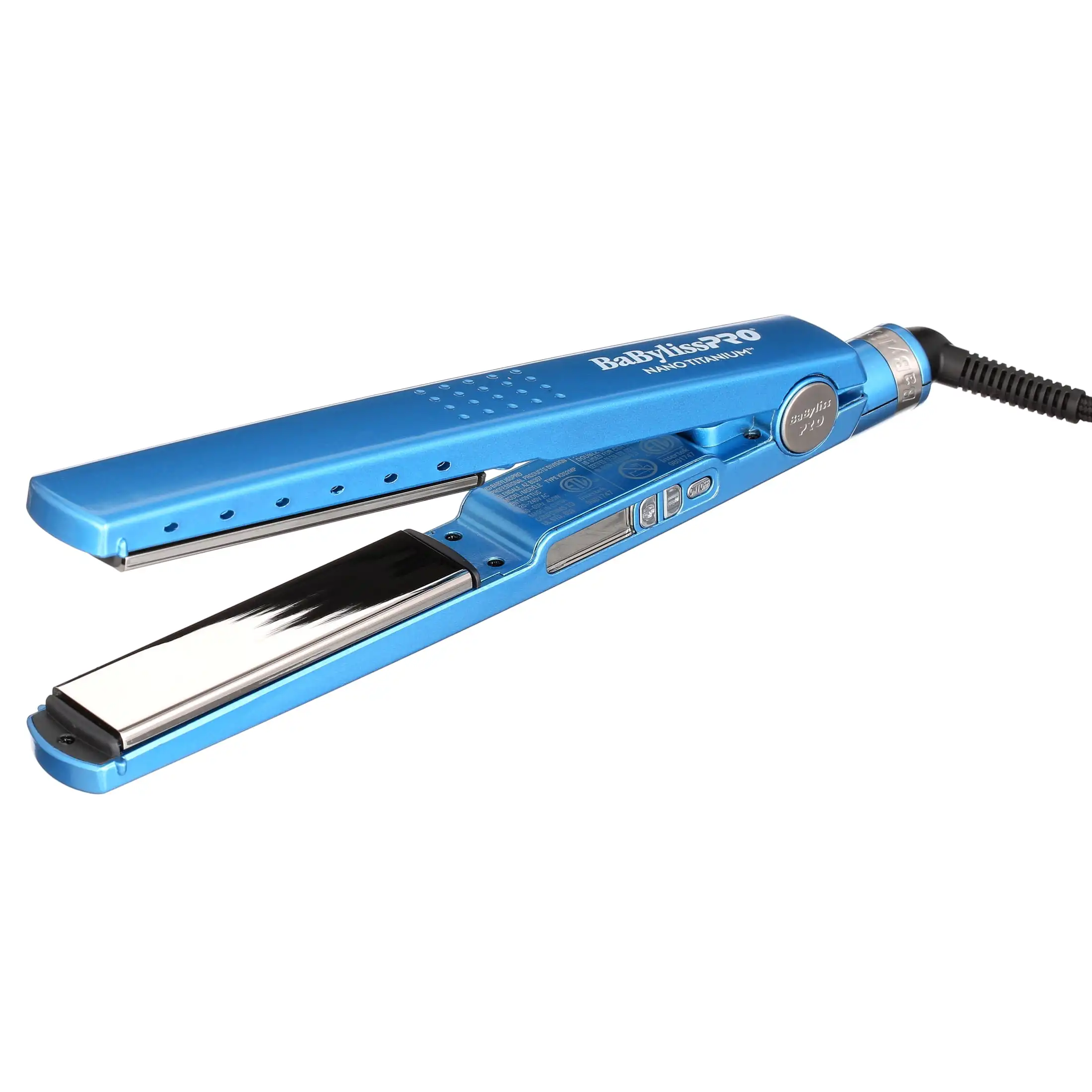 Babyliss Pro Nano Titanium Integrated Ceramic Heaters Iron ( 1.25" inch - Flat Plates)
Babyliss Pro Nano Titanium Integrated Ceramic Heaters Iron ( 1.25" inch - Flat Plates)