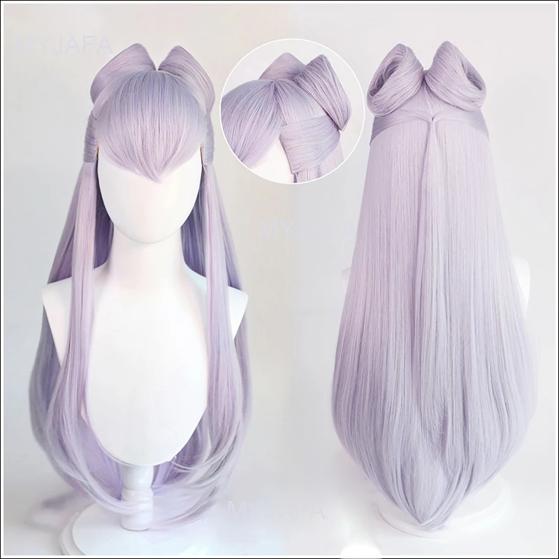 KDA Baddest Evelynn Cosplay Wig LOL KDA Long Hairpiece with Buns Heat Resistant Synthetic Hair Game Role Play Wigs + Wig Cap
KDA Baddest Evelynn Cosplay Wig LOL KDA Long Hairpiece with Buns Heat Resistant Synthetic Hair Game Role Play Wigs + Wig Cap