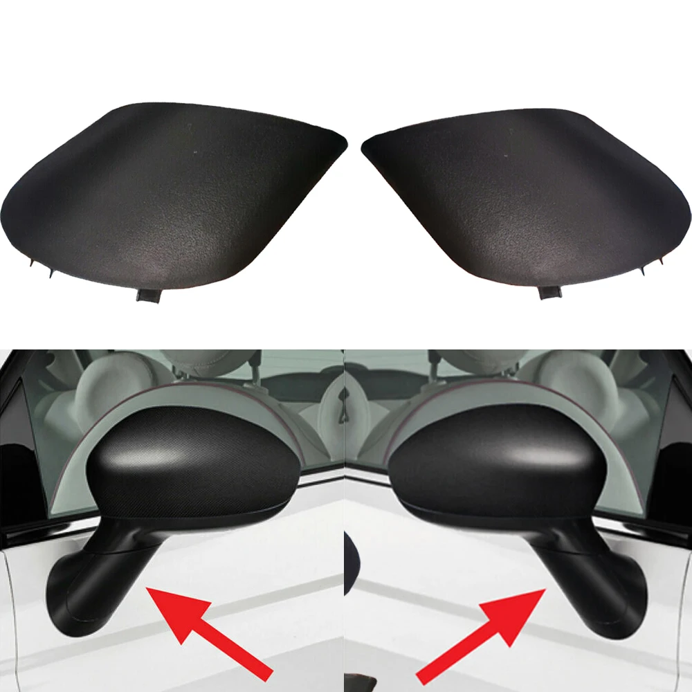 

LEFT RIGHT FOR FIAT 500 WING MIRROR ARM STEM COVER STEM CAP PASSENGER SIDE Car Accessories