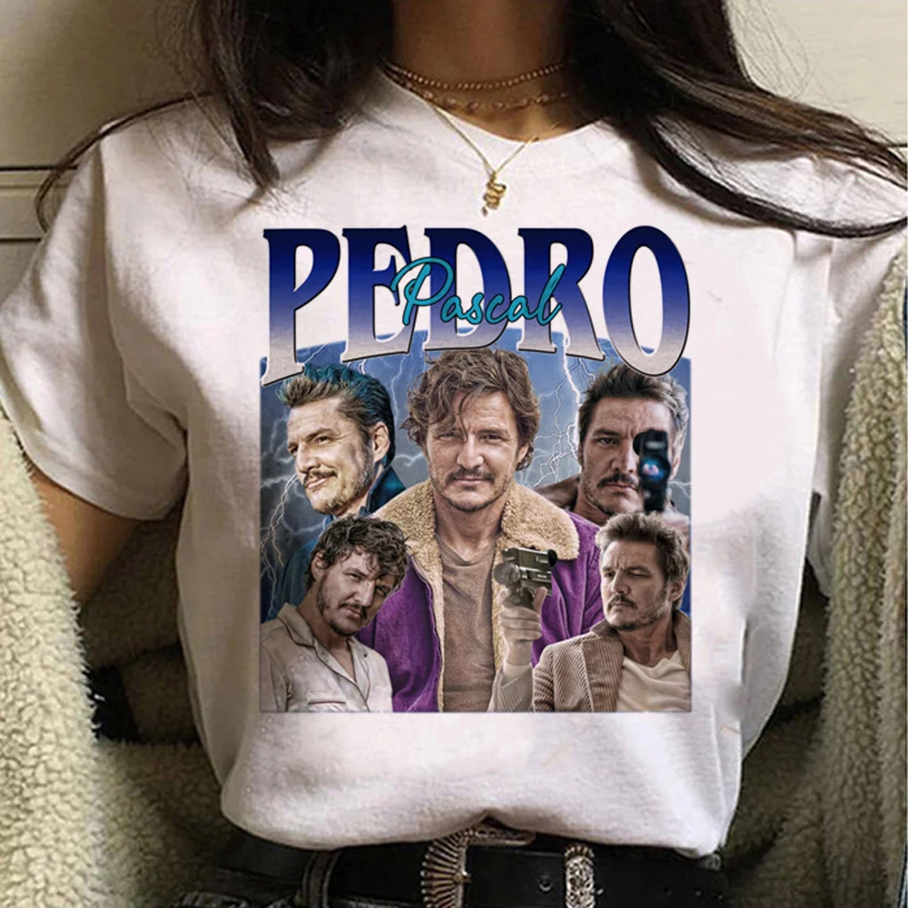 Pedro Pascal Homage Tshirt Women Funny Comic Harajuku Tee Female Japanese Anime Comic Clothes
Pedro Pascal Homage Tshirt Women Funny Comic Harajuku Tee Female Japanese Anime Comic Clothes